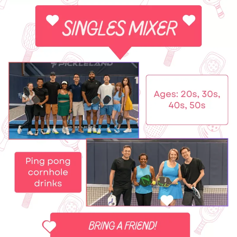 Singles Dating Mixer event poster