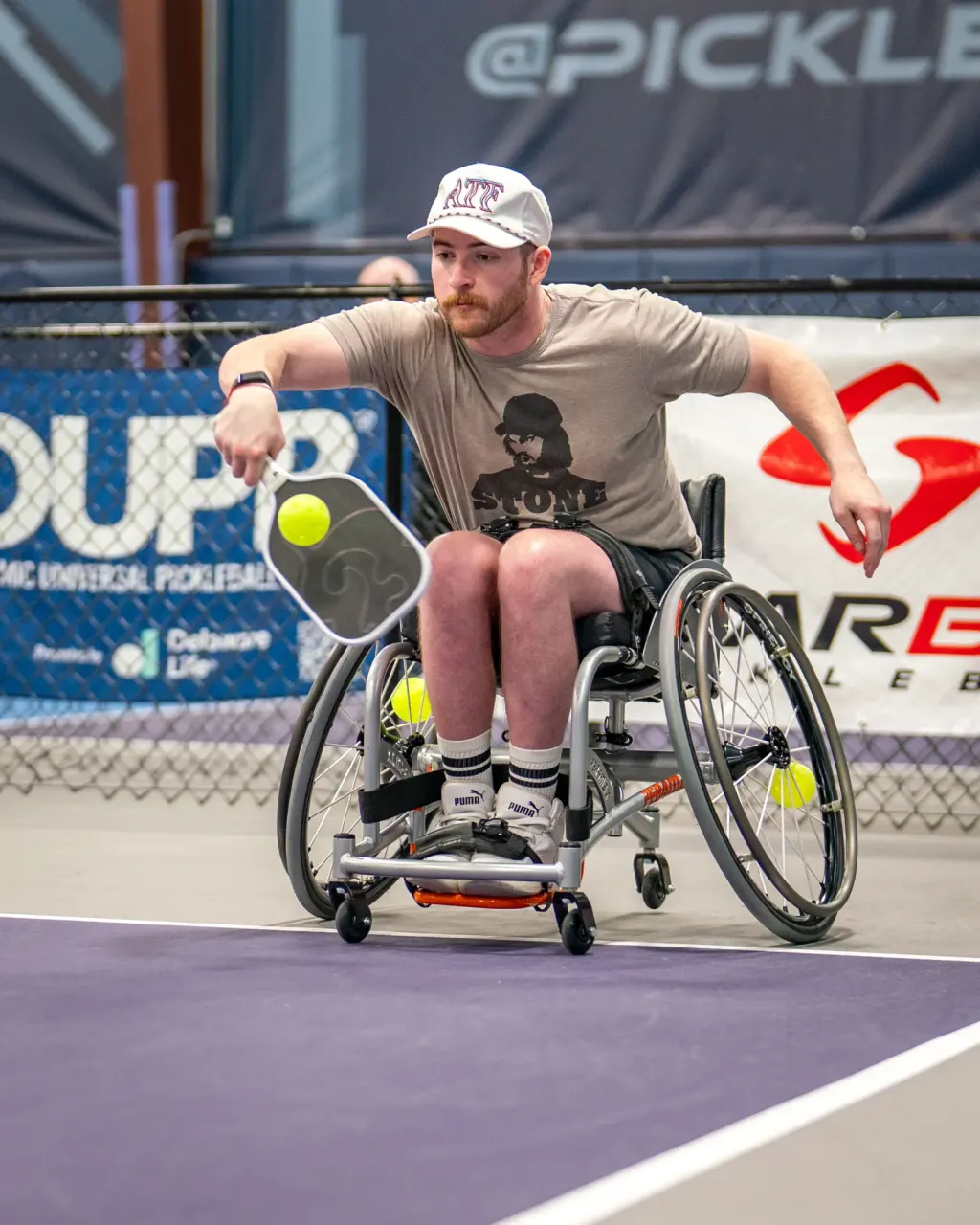 Players competing in a DUPR-rated match at Pickleland