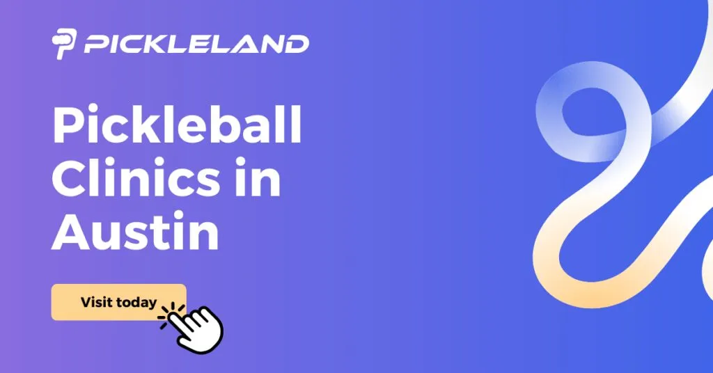 Kids learning pickleball at a Pickleland junior clinic in Austin