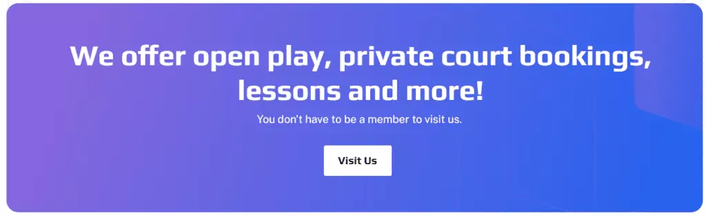 Pickleland open play schedule showing weekday, evening, and weekend session times
