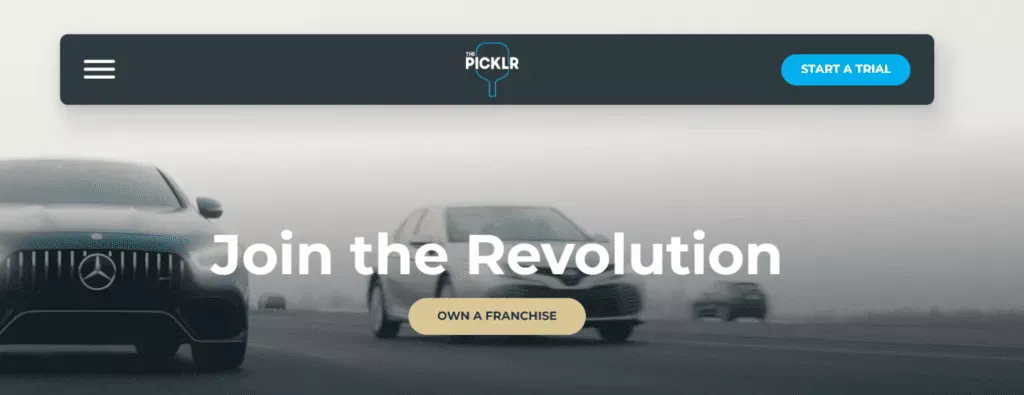The Picklr franchise logo