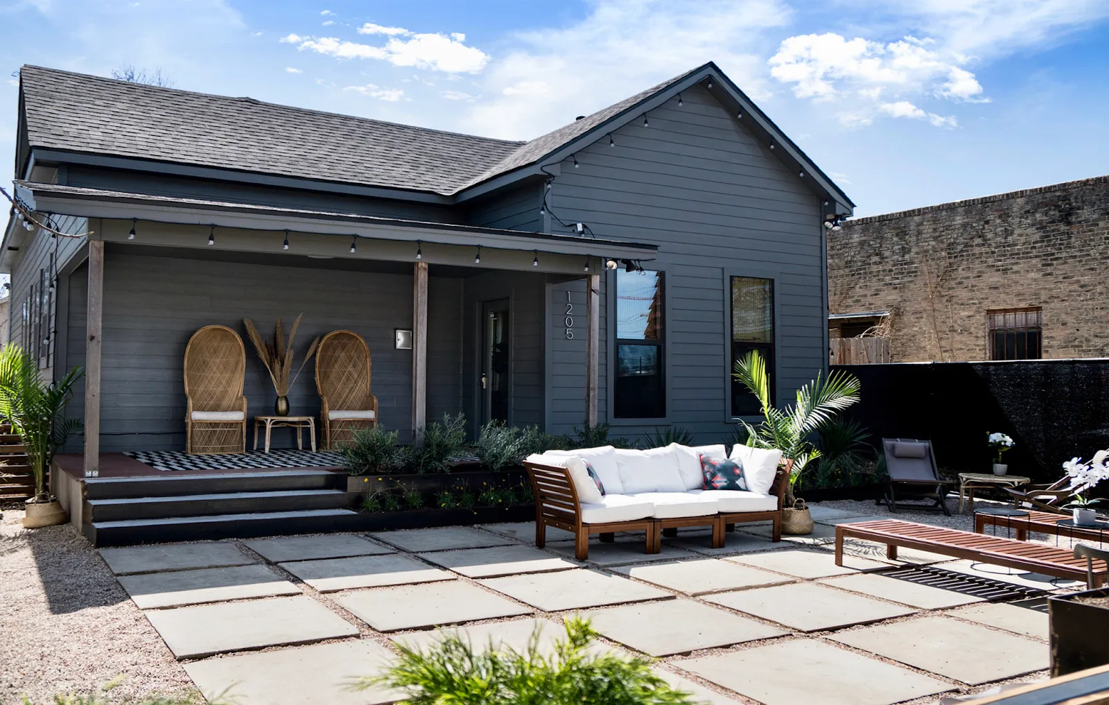 Stylish modern interior of Atelier 1205 event space in Austin